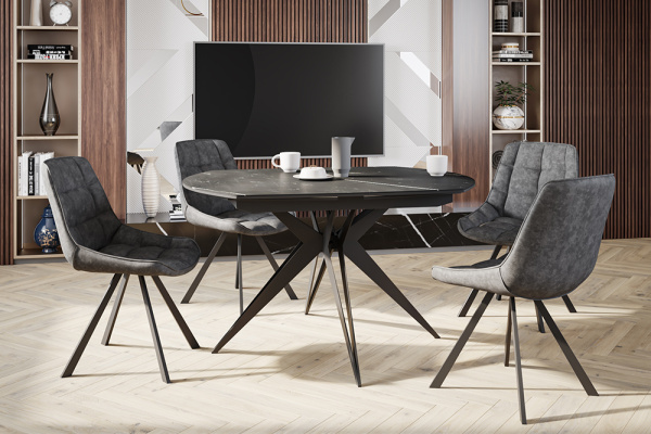 Стул B607-m (B607-m COW SMOKE)